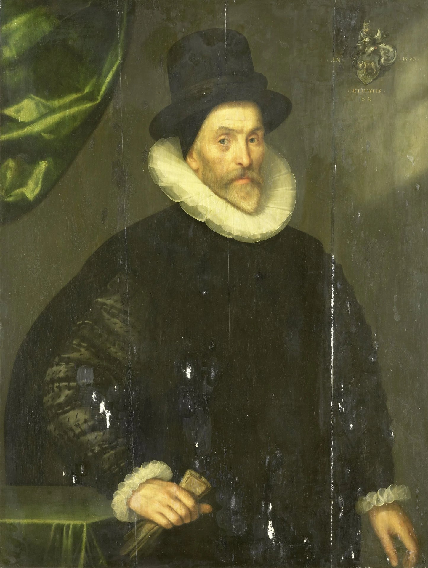 Gualtero del Prado (b 1535-before 1618) – Gortzius Geldorp Vintage Portrait Art Print | Wall Art Poster