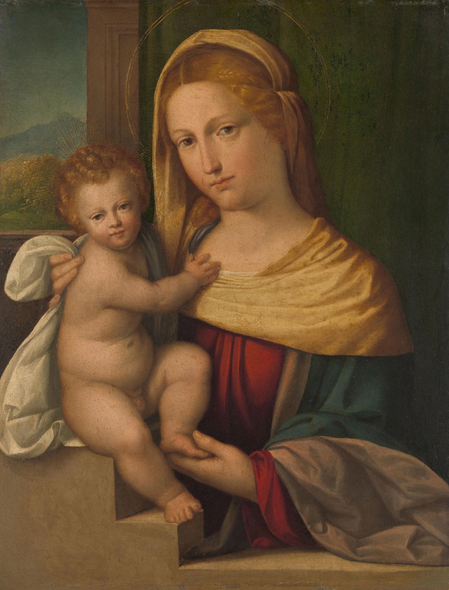 Madonna and Child – Garofalo Vintage Art Print | Wall Art Poster