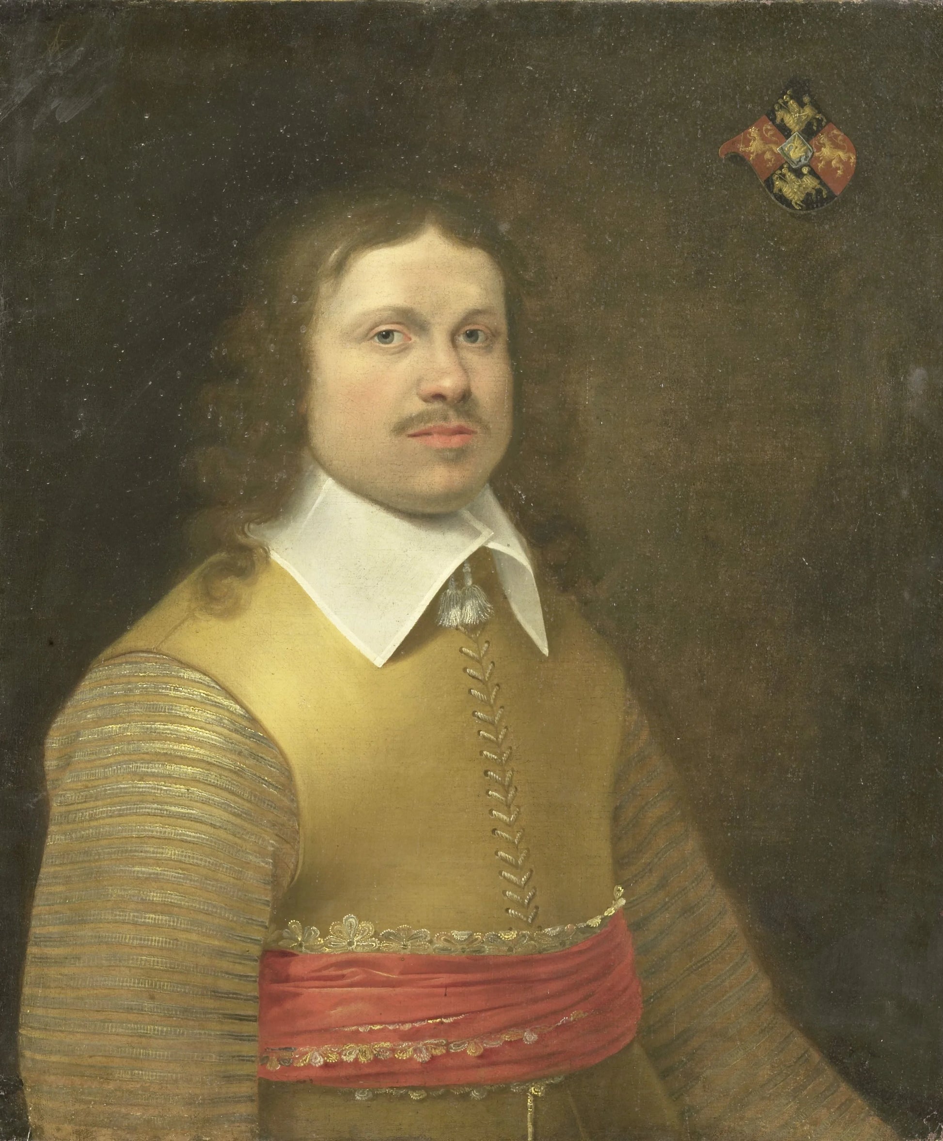 Portrait of Herman van der Hem van Nederstein (died 1671) – Monogrammist IVA Vintage Portrait Art Print | Wall Art Poster