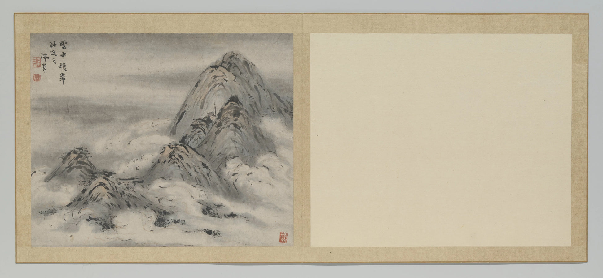 Schildering – Gao Qipei Vintage Landscape Art Print | Wall Art Poster