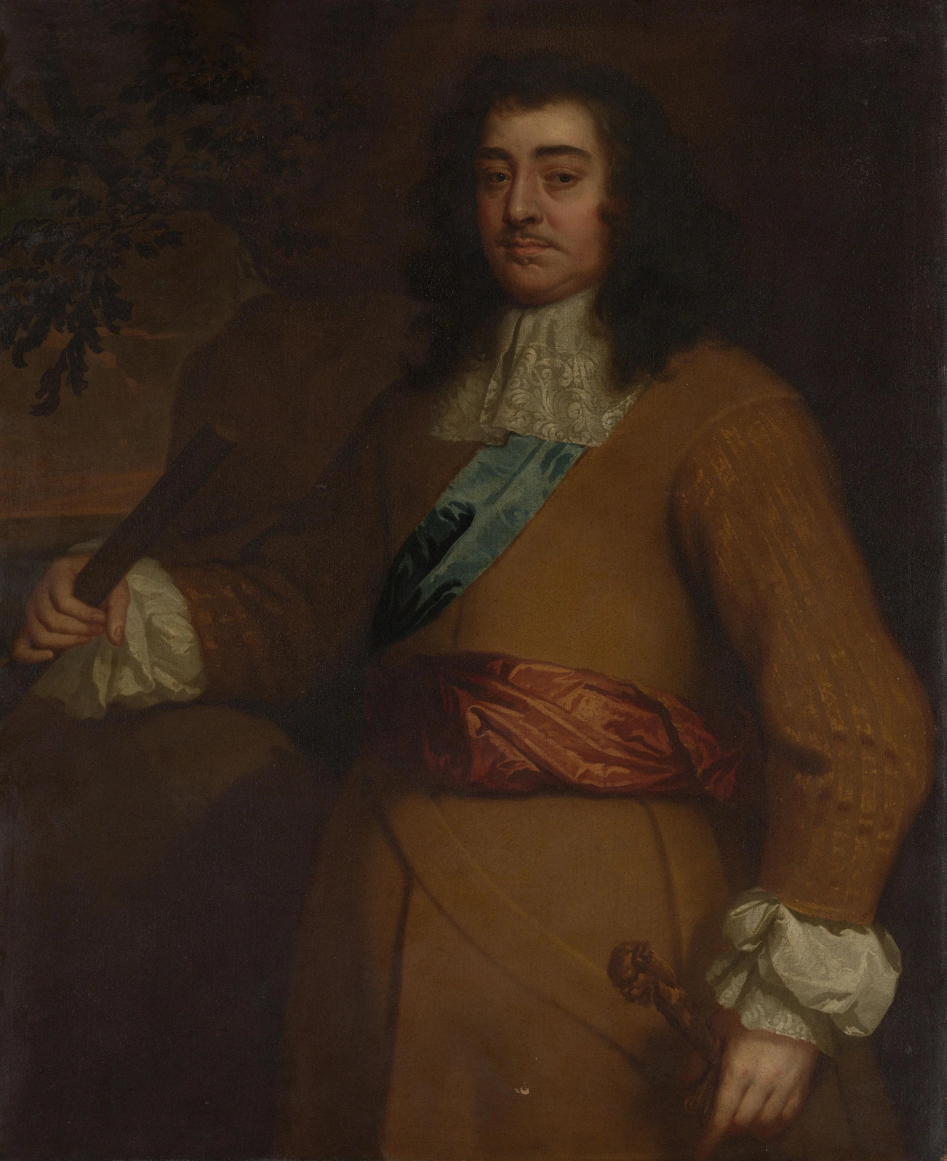 George Monk (1608-69), 1st Duke of Albemarle, English Admiral and Statesman – workshop of Peter Lely (Sir) Vintage Portrait Art Print | Wall Art Poster