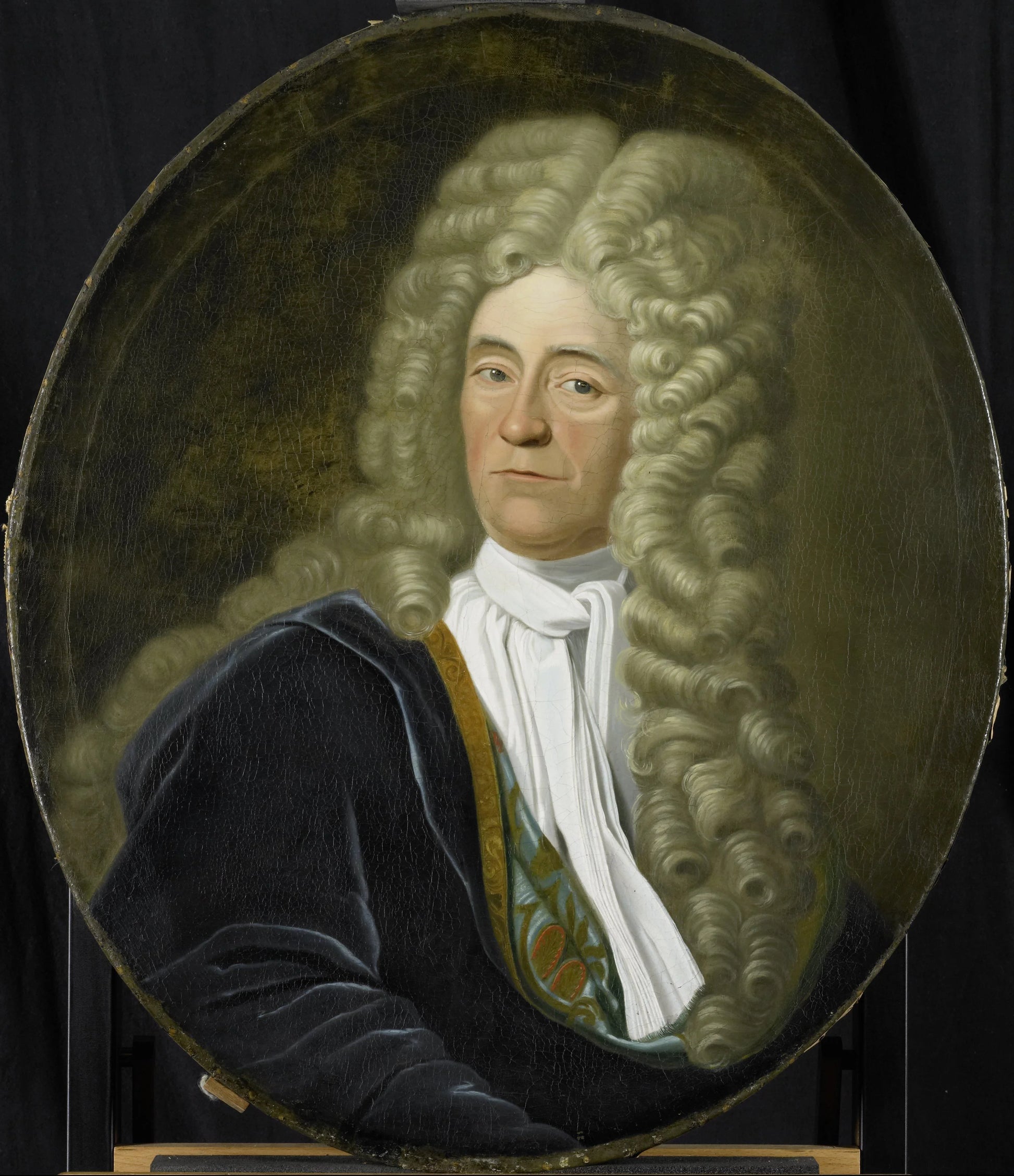 Portrait of Willem van Hogendorp, Director of the Rotterdam Chamber of the Dutch East India Company, elected 1692 – anonymous Vintage Portrait Art Print | Wall Art Poster