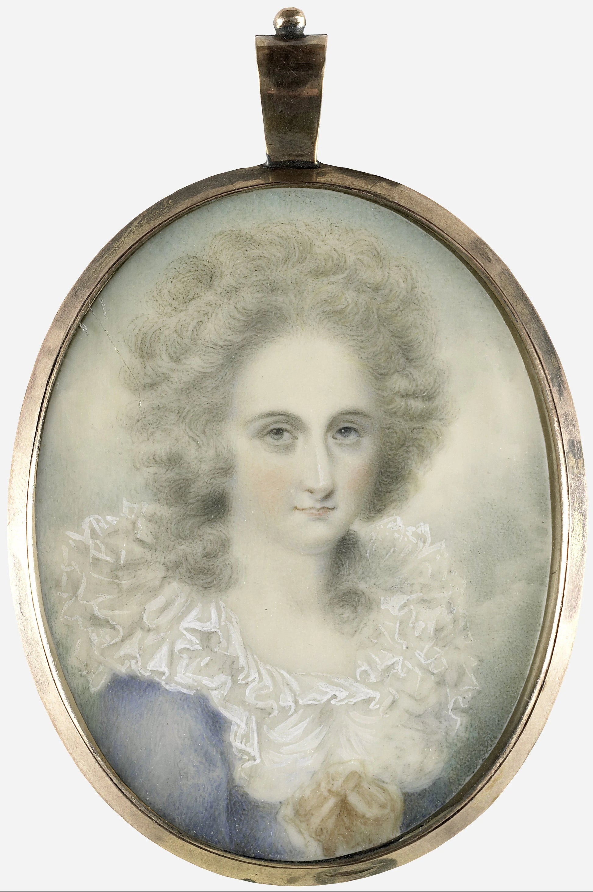Portret van een vrouw – anoniem Vintage Art Print | Wall Art Poster