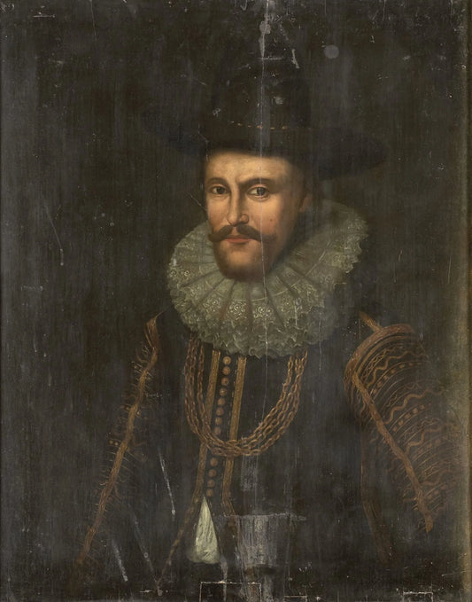 Portrait of Laurens Reael, Governor-General of the Dutch East Indies – anonymous Vintage Portrait Art Print | Wall Art Poster