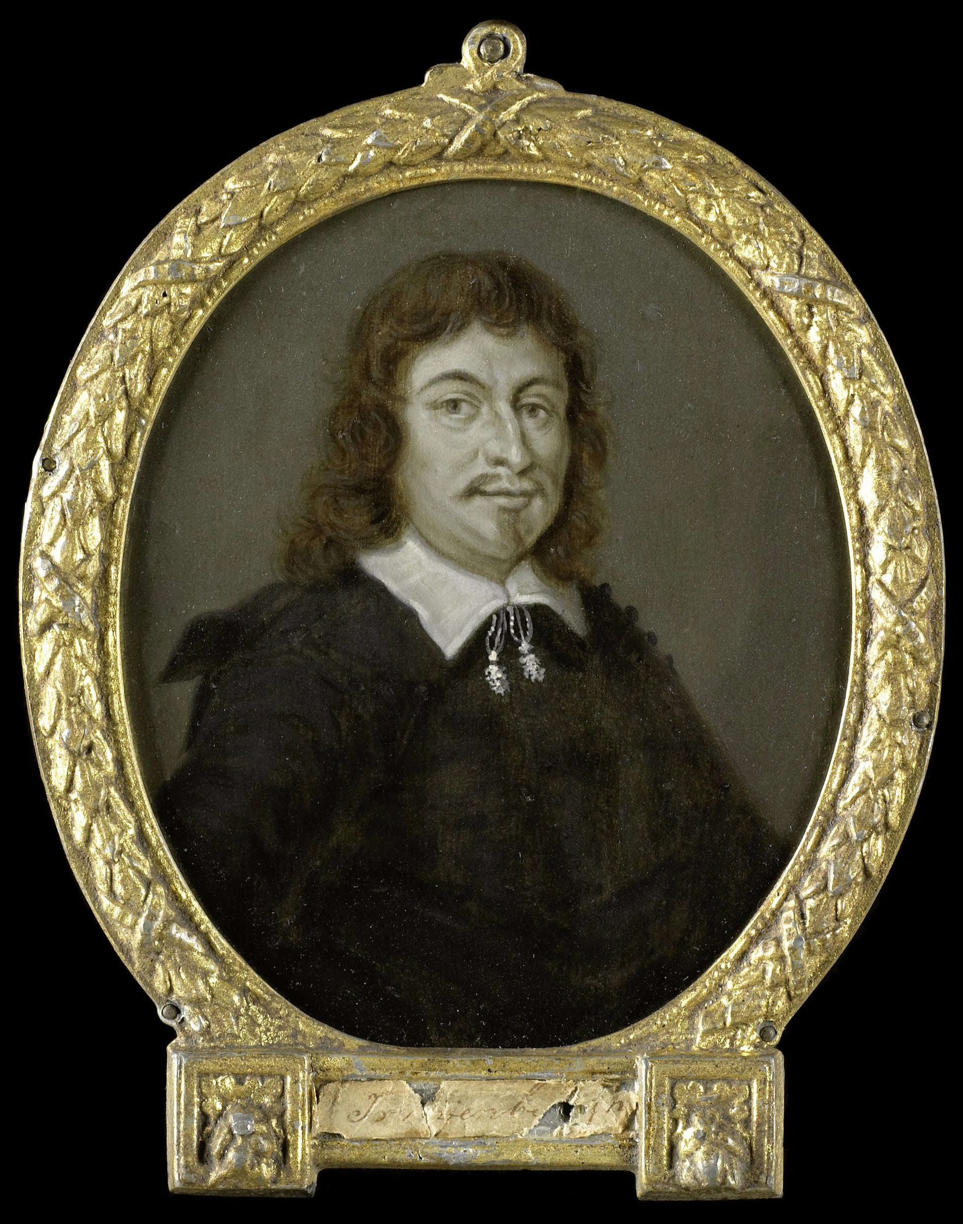 Portrait of Johan van Nijenborgh, Poet in Groningen – Arnoud van Halen Vintage Portrait Art Print | Wall Art Poster