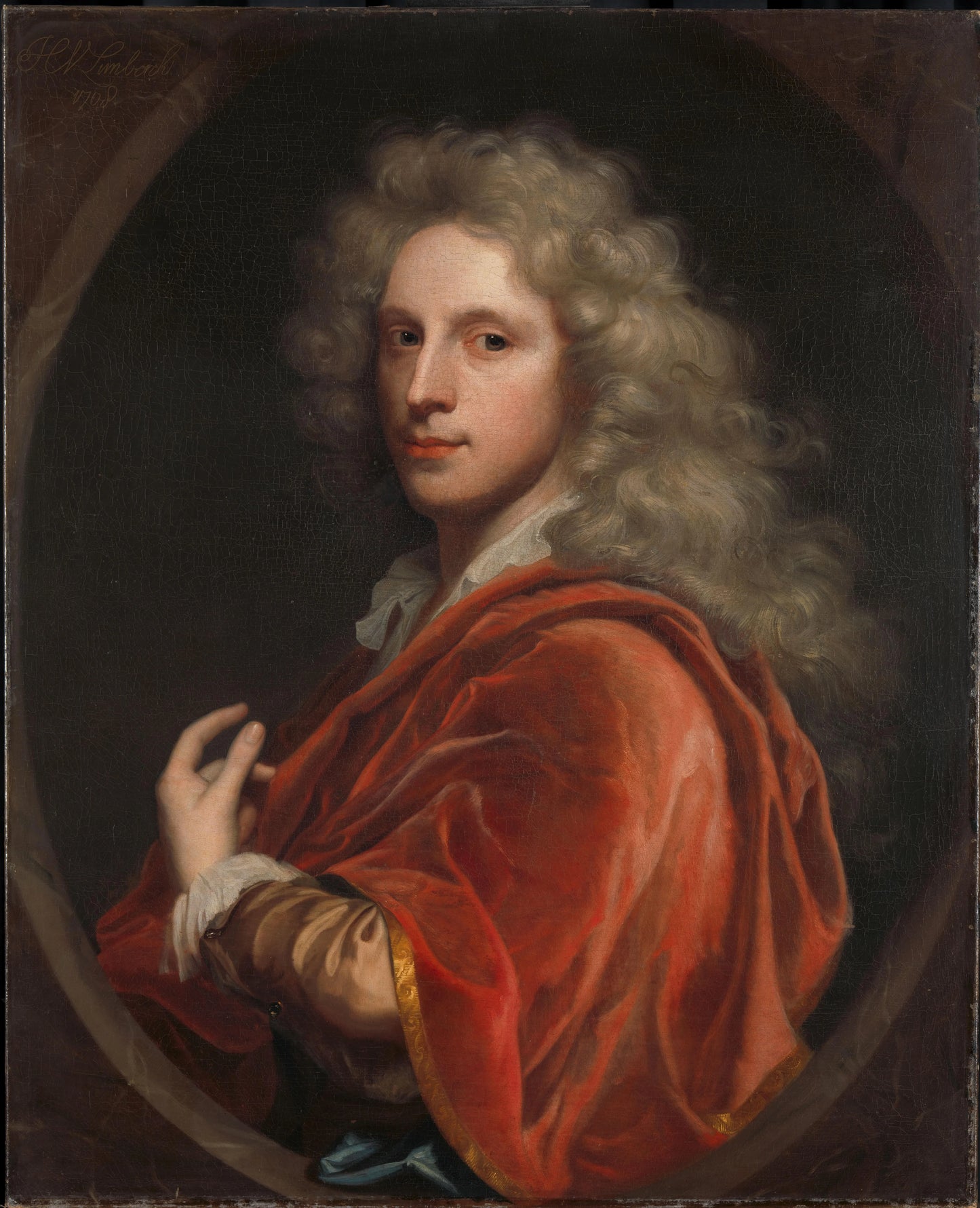 Self-Portrait – Hendrik van Limborch Vintage Self-Portrait Art Print | Wall Art Poster