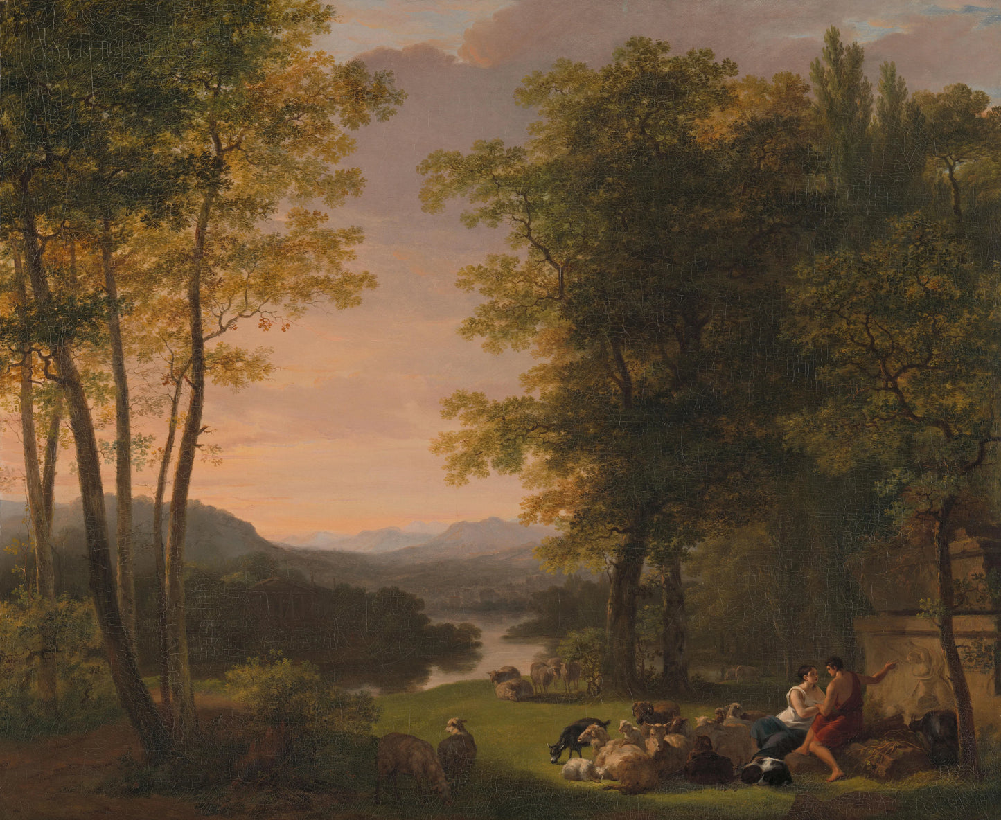 Arcadian Landscape – Jan Willem Pieneman Vintage Landscape Art Print | Wall Art Poster