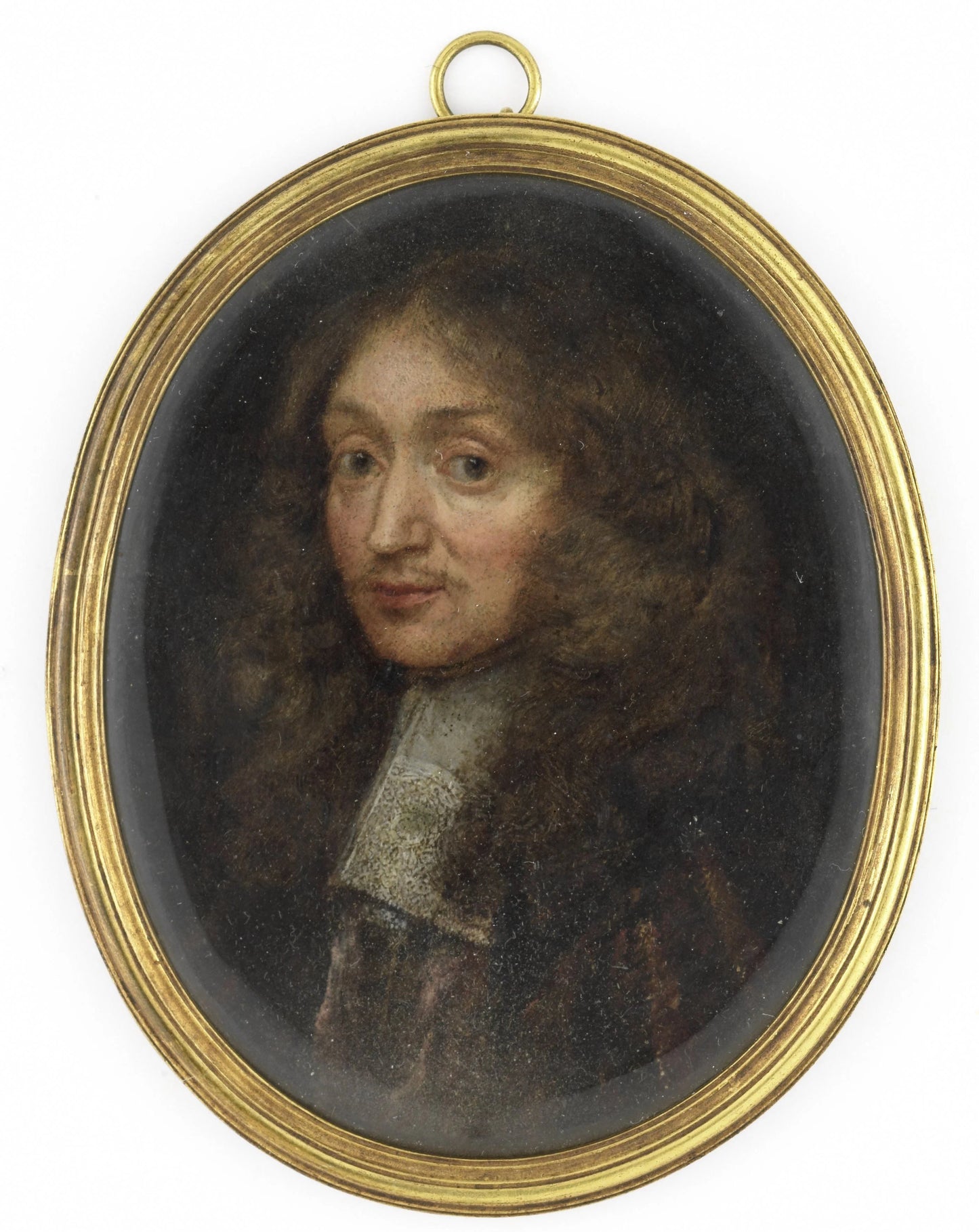 Portret van een man – Caspar Netscher Vintage Portrait Art Print | Wall Art Poster