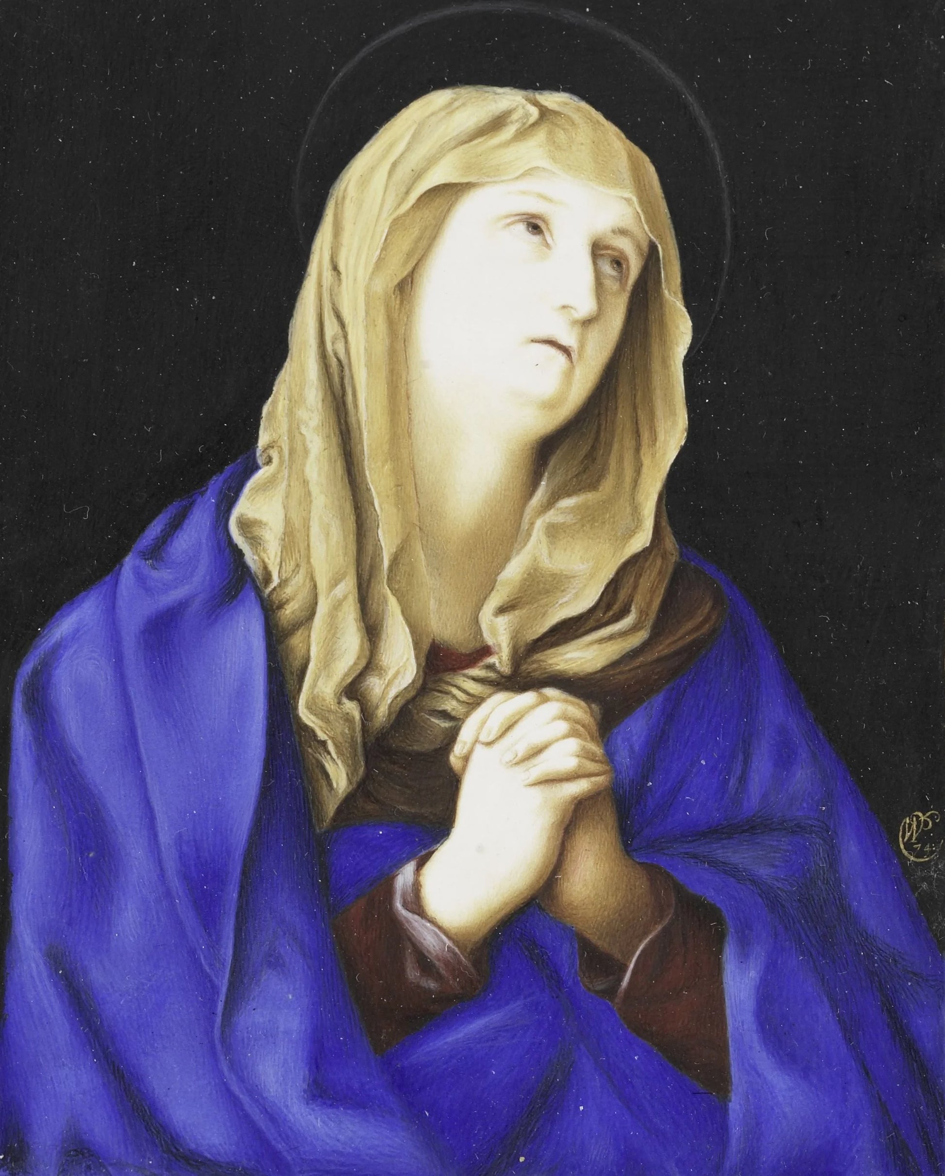 Madonna – Willem Paulet [rejected attribution] Vintage Art Print | Wall Art Poster