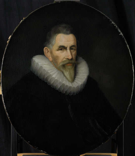 Portrait of Johan van der Veecque, Director of the Rotterdam Chamber of the Dutch East India Company, elected 1602 – Pieter van der Werff Vintage Portrait Art Print | Wall Art Poster