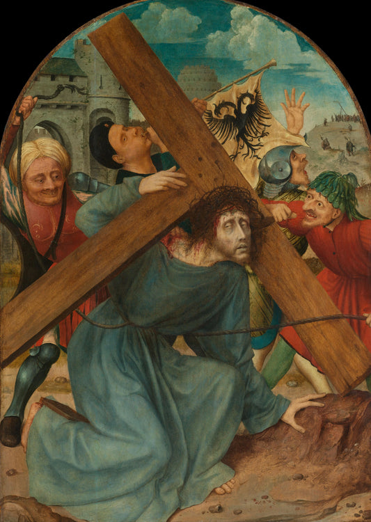Christ Carrying the Cross – Quinten Massijs (I) Vintage Art Print | Wall Art Poster