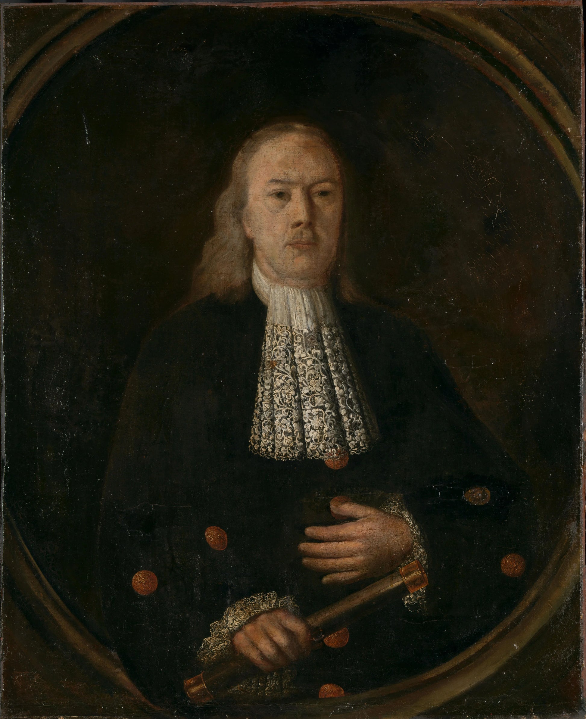 Portrait of Abraham van Riebeeck (1653-1713) – anonymous Vintage Portrait Art Print | Wall Art Poster