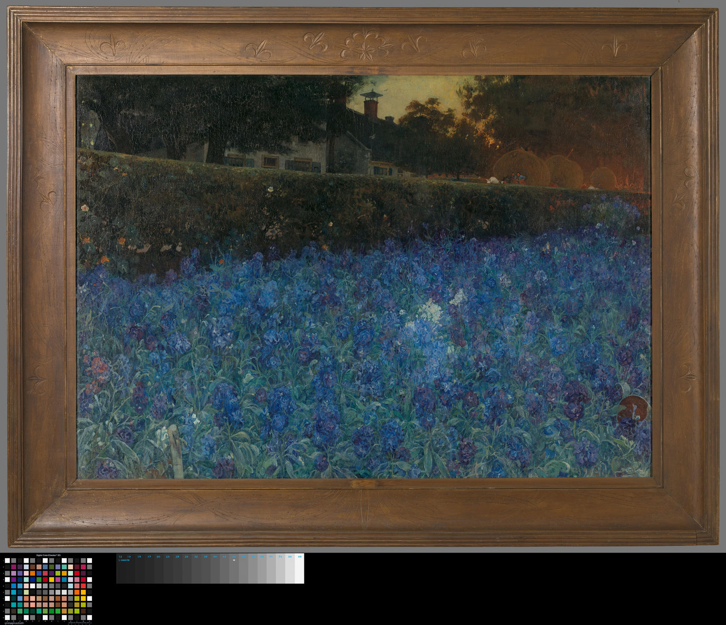 July ('Summer Luxuriance') – Jac van Looij Vintage Landscape Art Print | Wall Art Poster
