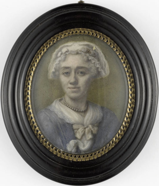 Zelfportret – Henriëtte Wolters-van Pee Vintage Self-Portrait Art Print | Wall Art Poster