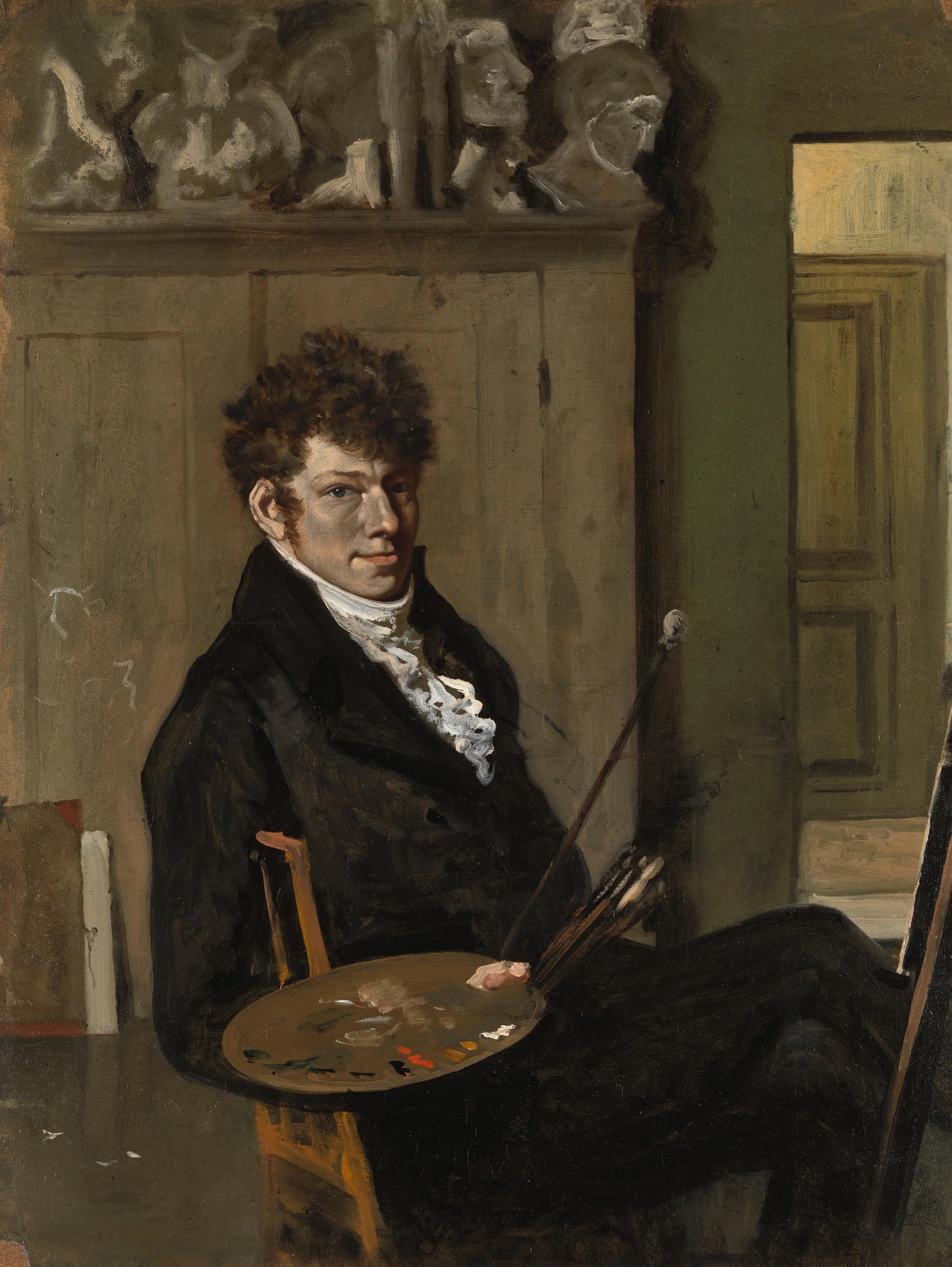 Self-portrait – Wouter Johannes van Troostwijk Vintage Self-Portrait Art Print | Wall Art Poster