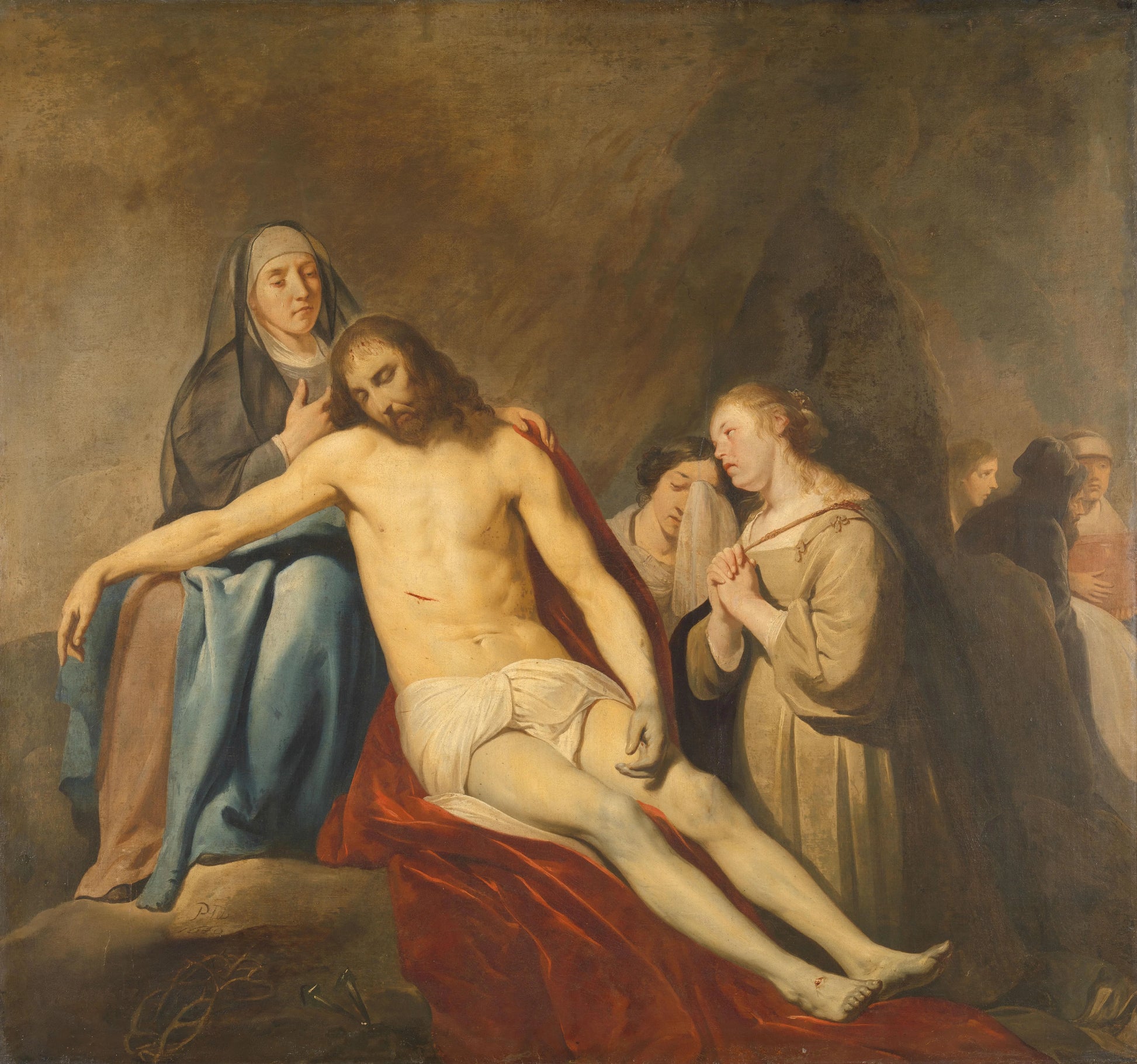 The Lamentation – Pieter de Grebber Vintage Art Print | Wall Art Poster