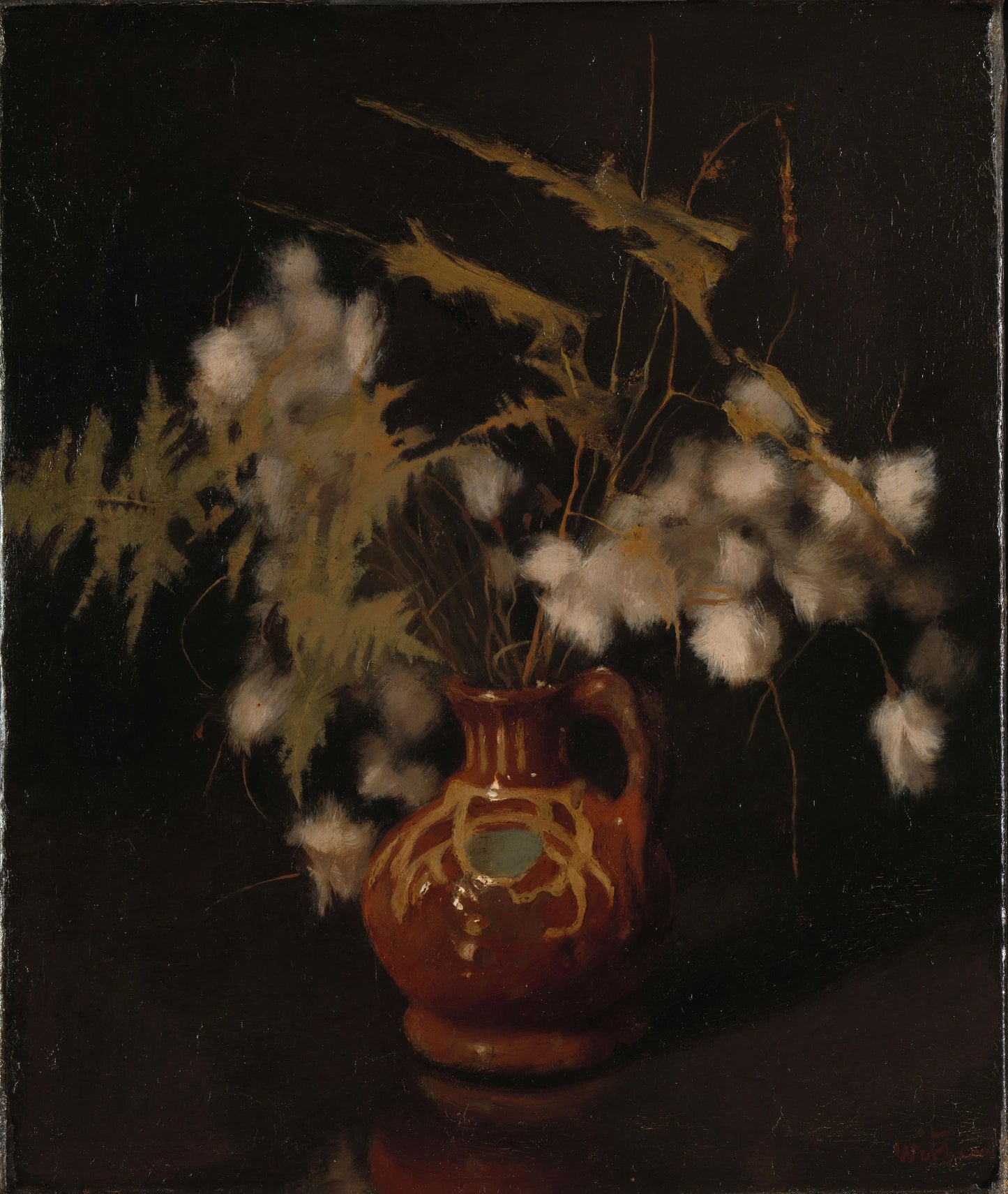 Fluffy Flowers in a Jug – Willem Witsen Vintage Landscape Art Print | Wall Art Poster