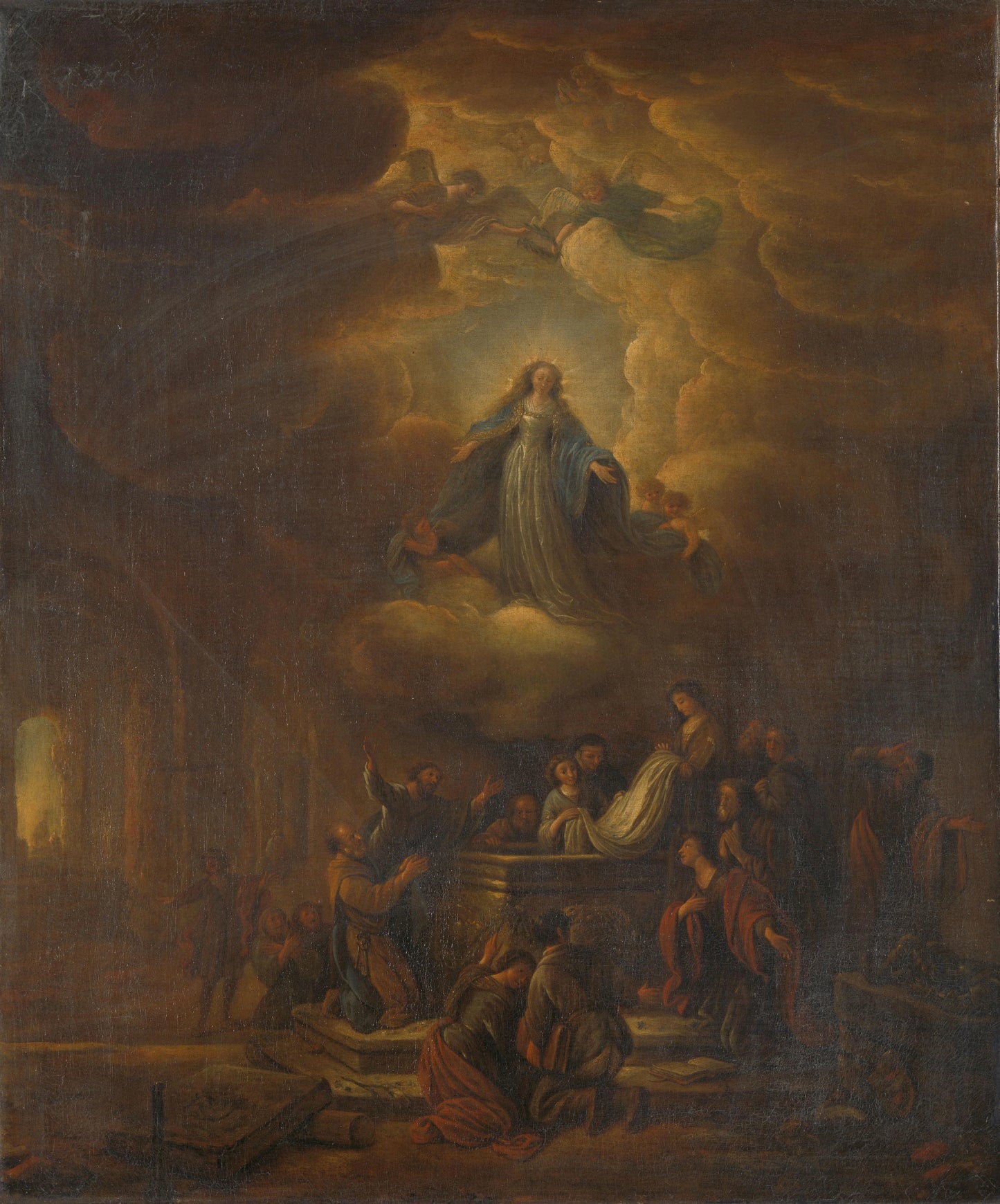 Assumption of the Virgin – Jacob de Wet (I) Vintage Art Print | Wall Art Poster