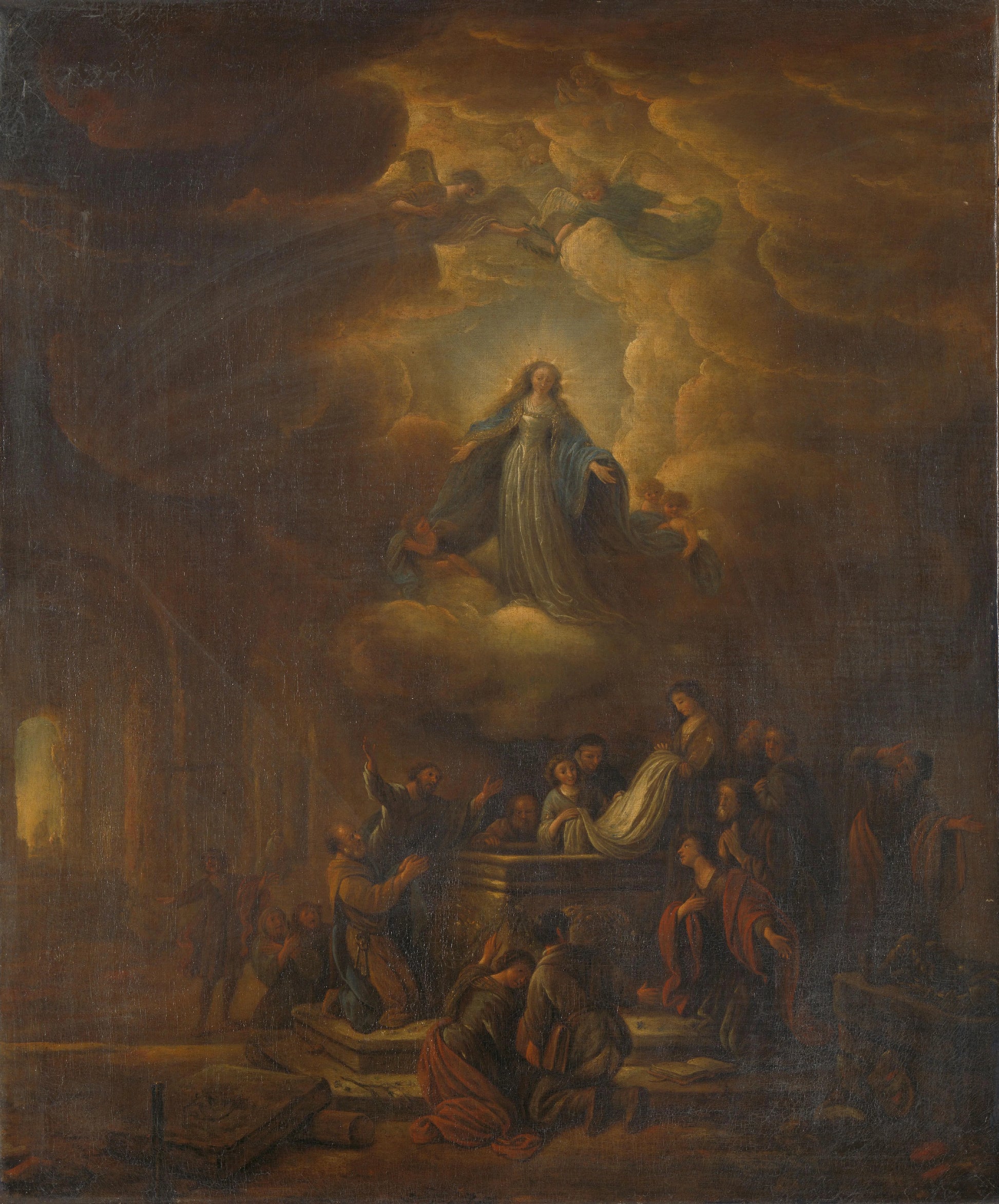 Assumption of the Virgin – Jacob de Wet (I) Vintage Art Print | Wall Art Poster