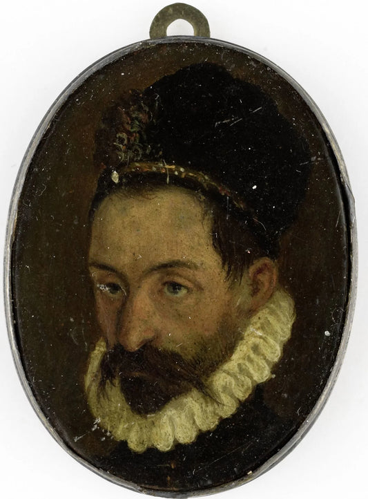 Portret van een man – anonymous Vintage Art Print | Wall Art Poster