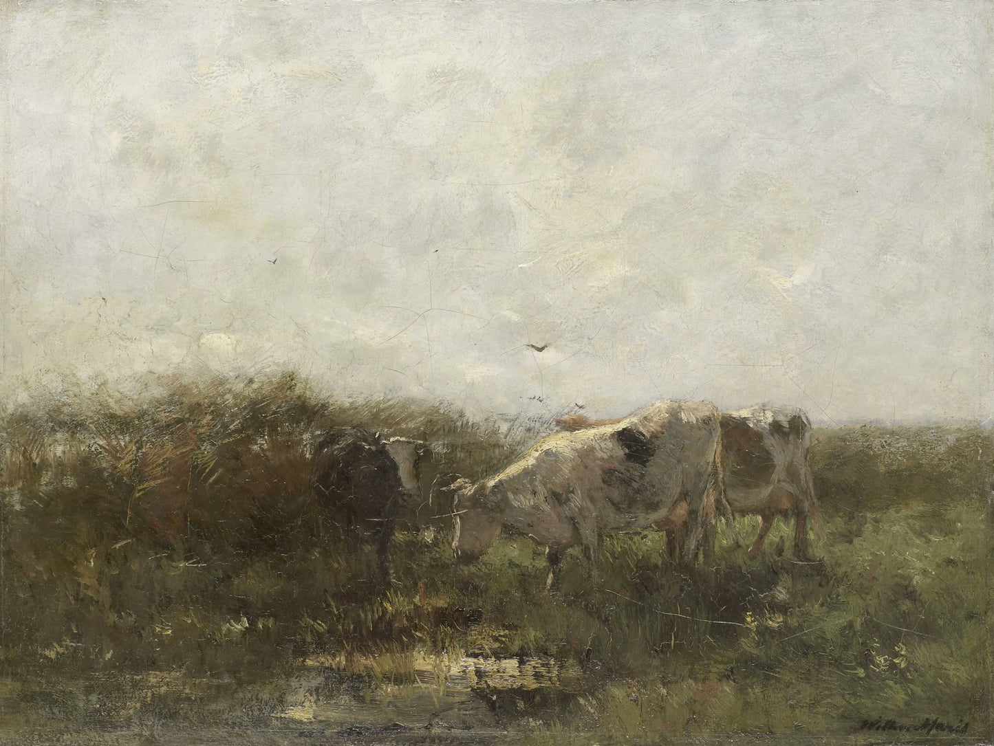Koeien – Willem Maris Vintage Animal Study Art Print | Wall Art Poster