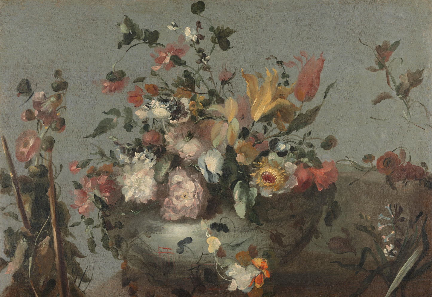 Flowers – anoniem Vintage Floral Art Print | Wall Art Poster