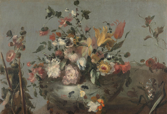 Flowers – anoniem Vintage Floral Art Print | Wall Art Poster