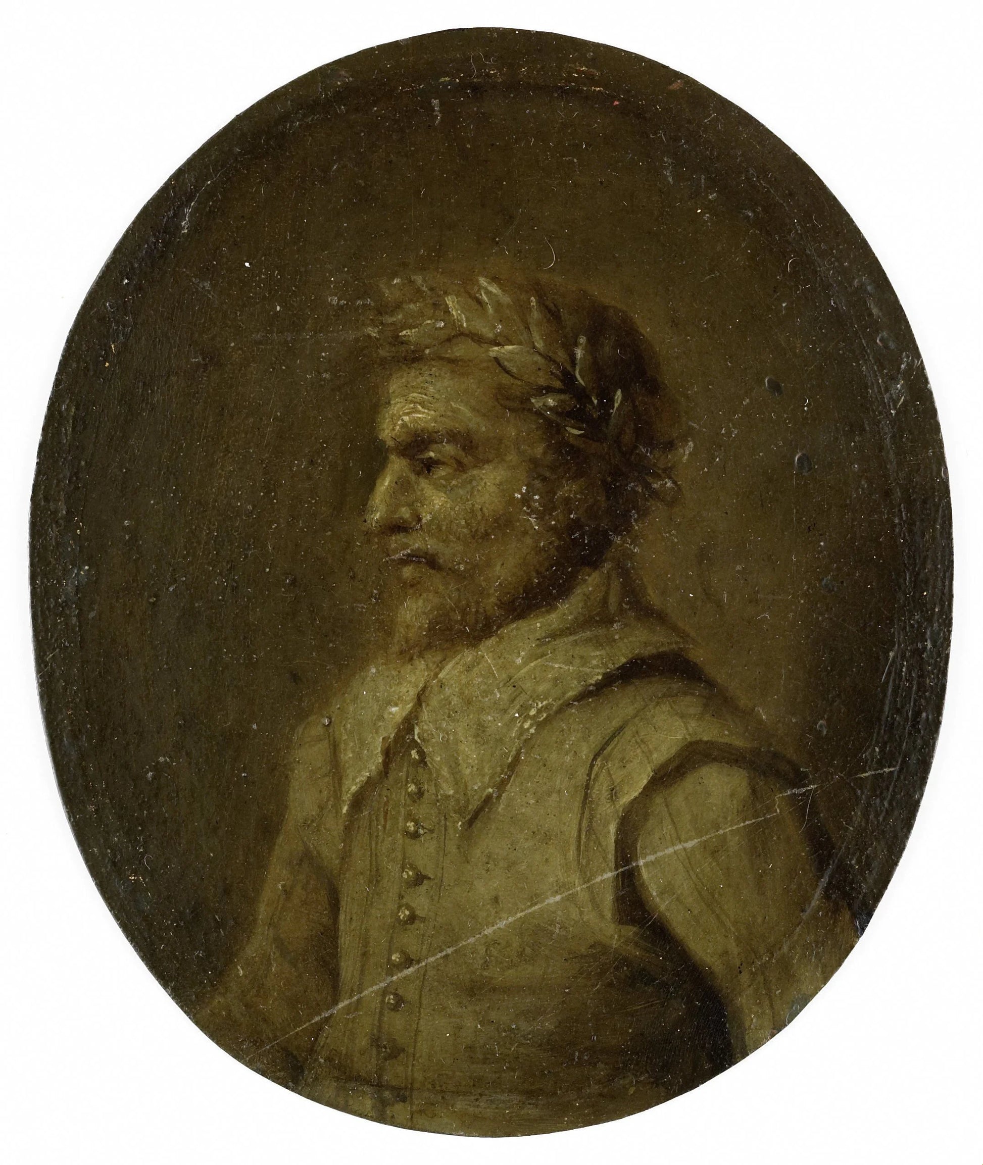 Portrait of Matheus de Casteleyn, Priest and Rhetorician in Oudenaarde – Jan Maurits Quinkhard Vintage Portrait Art Print | Wall Art Poster