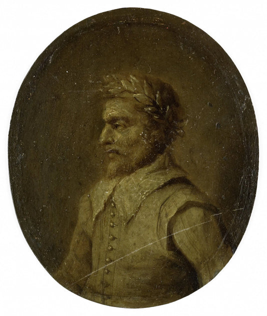 Portrait of Matheus de Casteleyn, Priest and Rhetorician in Oudenaarde – Jan Maurits Quinkhard Vintage Portrait Art Print | Wall Art Poster