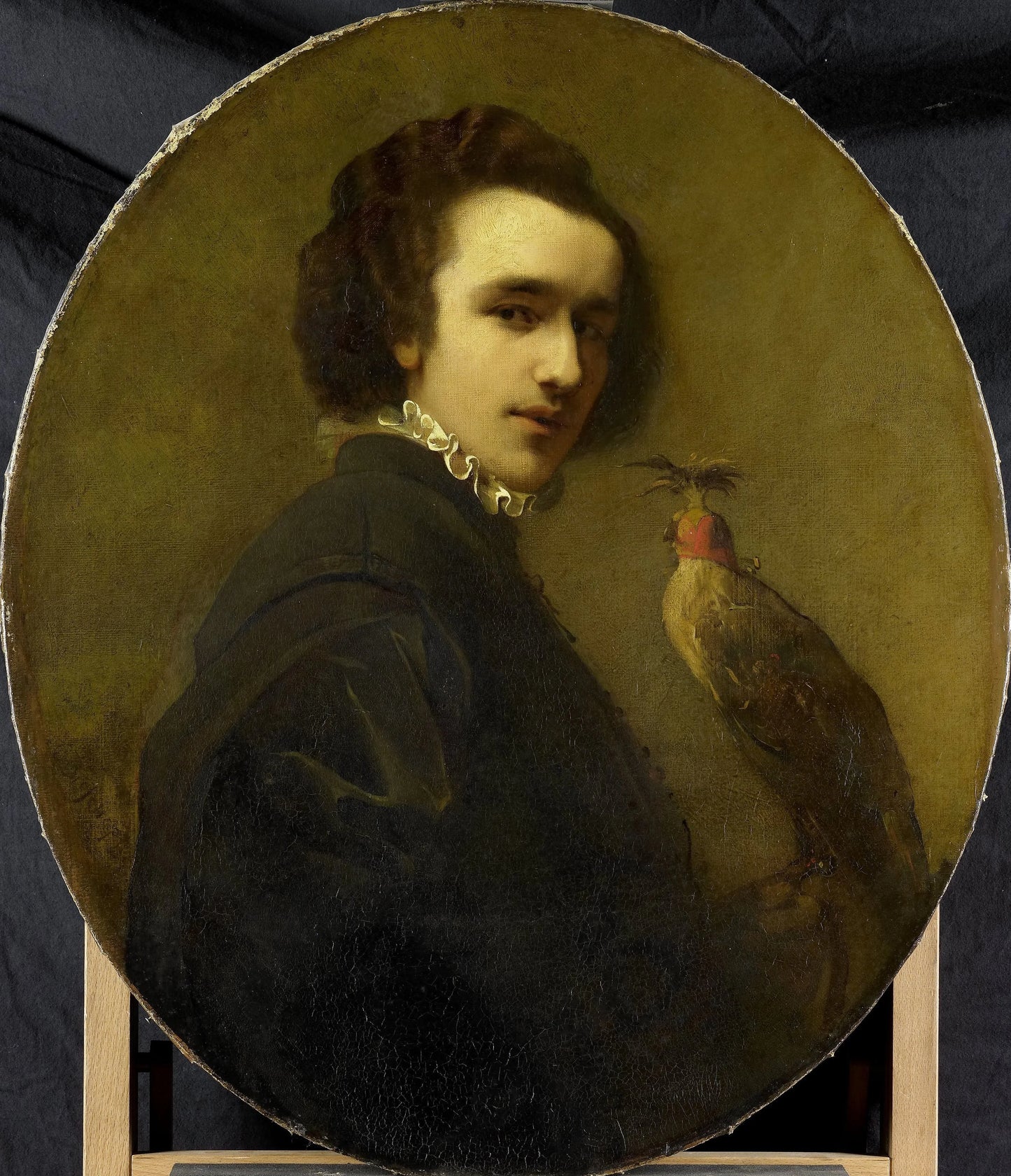 The Falconer – Christoffel Bisschop Vintage Bird Study Art Print | Wall Art Poster