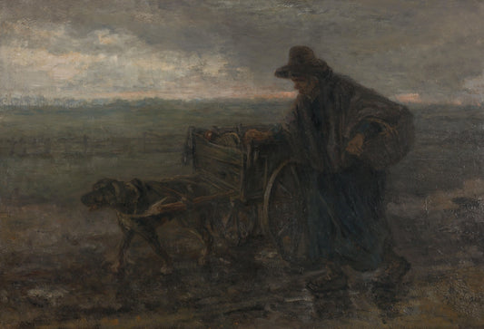 On Country Roads and Fields – Jozef Israëls Vintage Landscape Art Print | Wall Art Poster