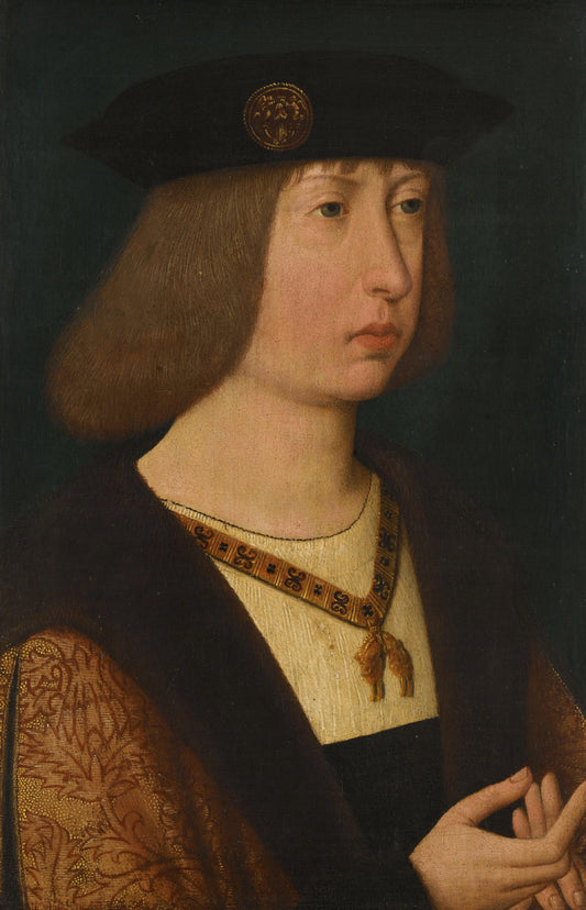 Portrait of Philip the Fair, Duke of Burgundy – anoniem Vintage Portrait Art Print | Wall Art Poster