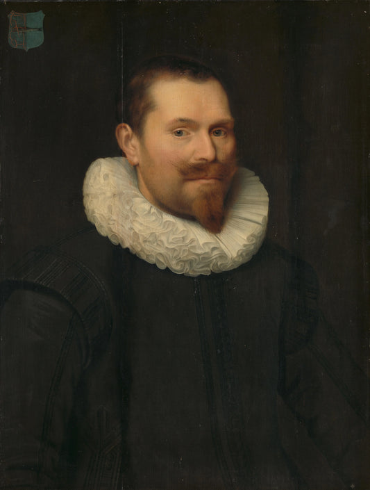 Portrait of a man – anonymous Vintage Portrait Art Print | Wall Art Poster