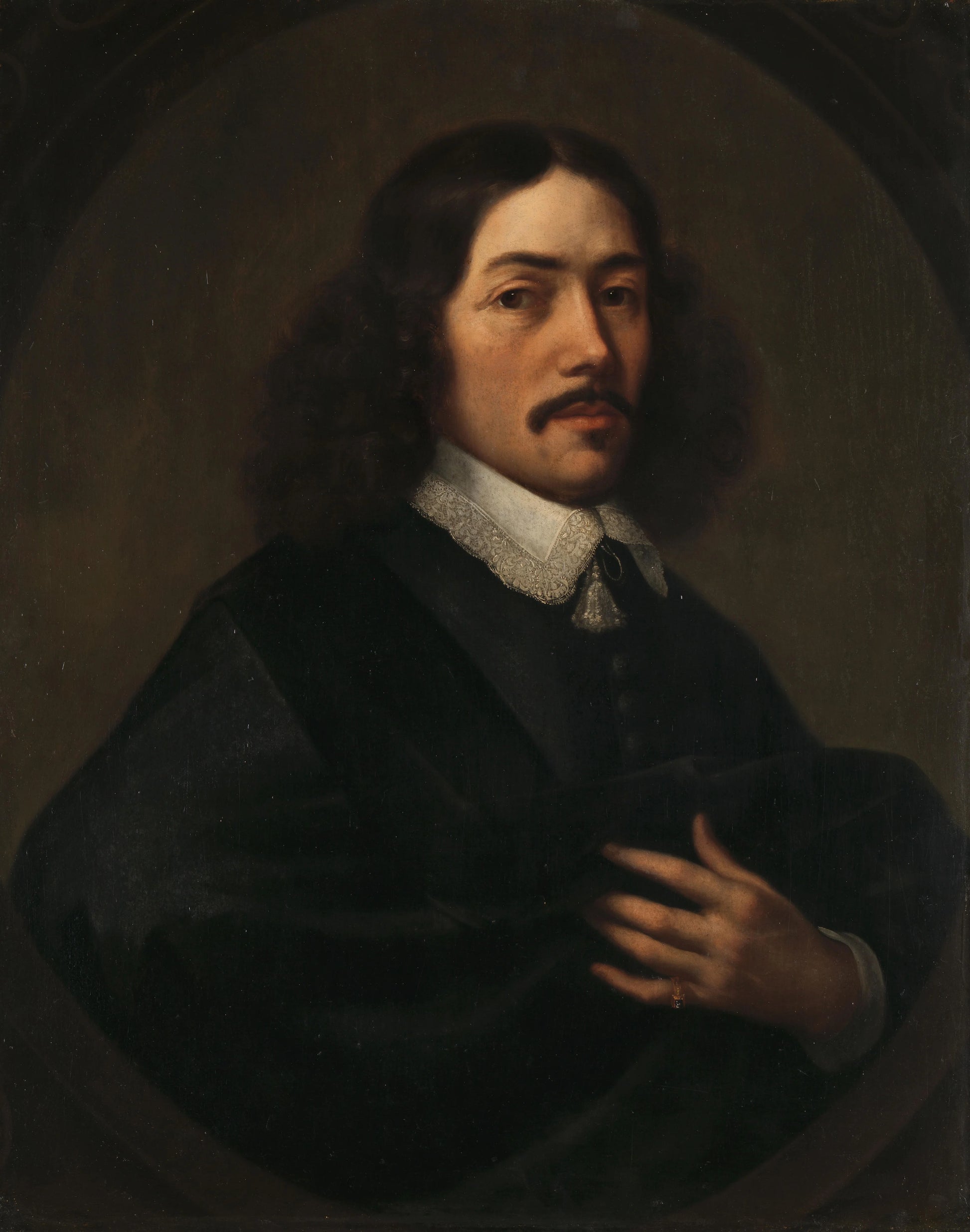 Portrait of a Man – attributed to Dirck Craey Vintage Portrait Art Print | Wall Art Poster