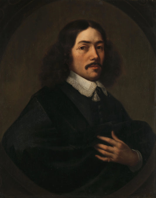 Portrait of a Man – attributed to Dirck Craey Vintage Portrait Art Print | Wall Art Poster