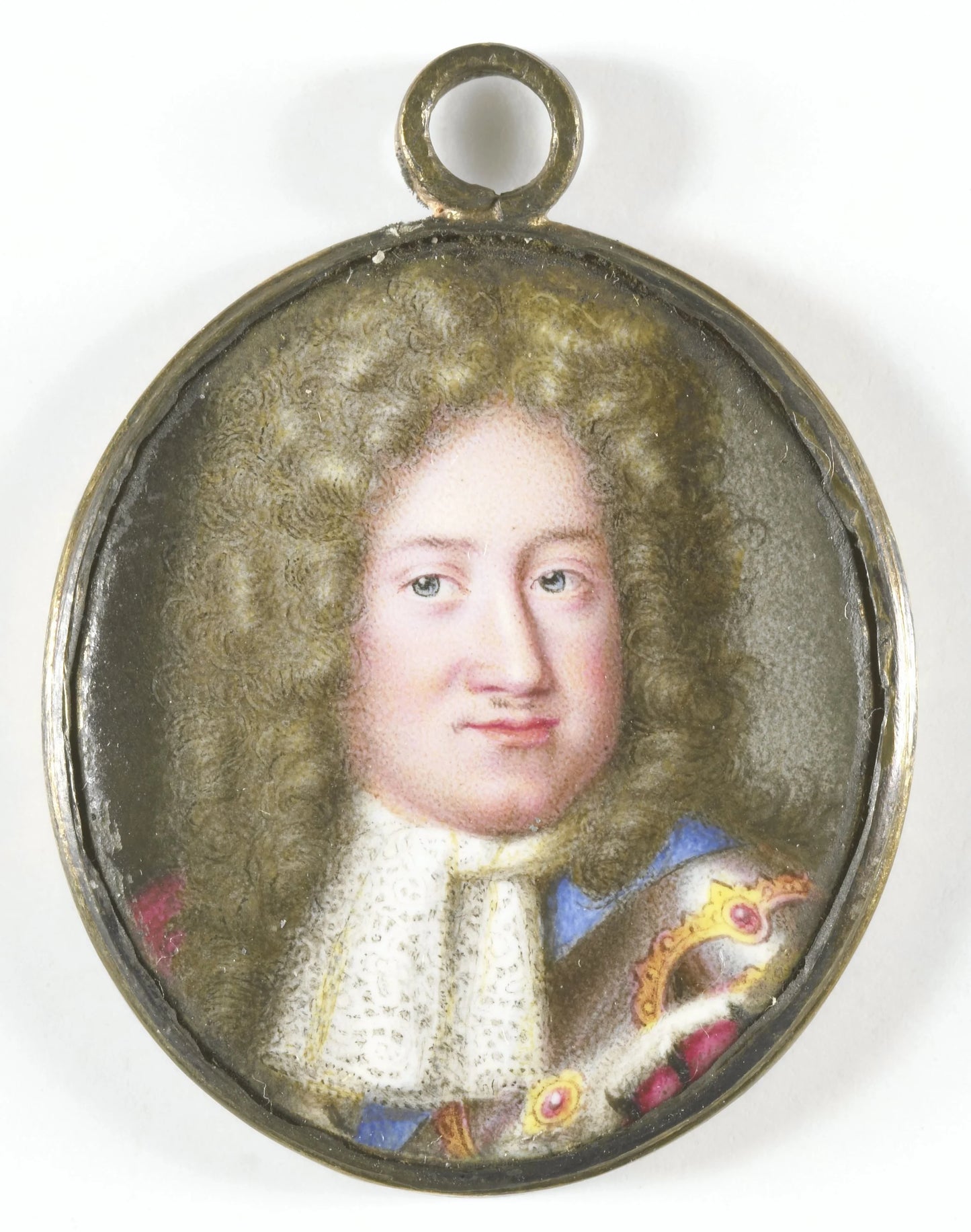 Portrait of Frederick I (1657-1713), King of Prussia – toegeschreven aan Samuel Blesendorf Vintage Portrait Art Print | Wall Art Poster