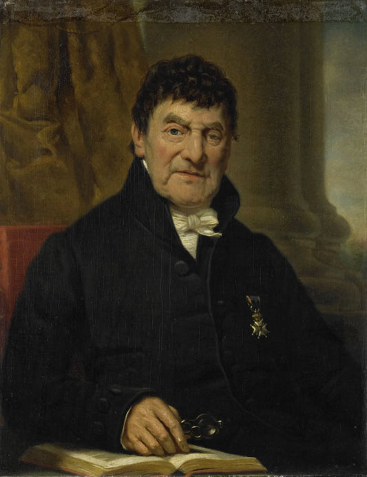 Dr Cornelis Hendrik à Roy (1751-1833), Physician and Biographer – Jan Adam Kruseman Vintage Art Print | Wall Art Poster