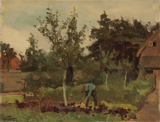 Moestuin – Willem Witsen Vintage Landscape Art Print | Wall Art Poster