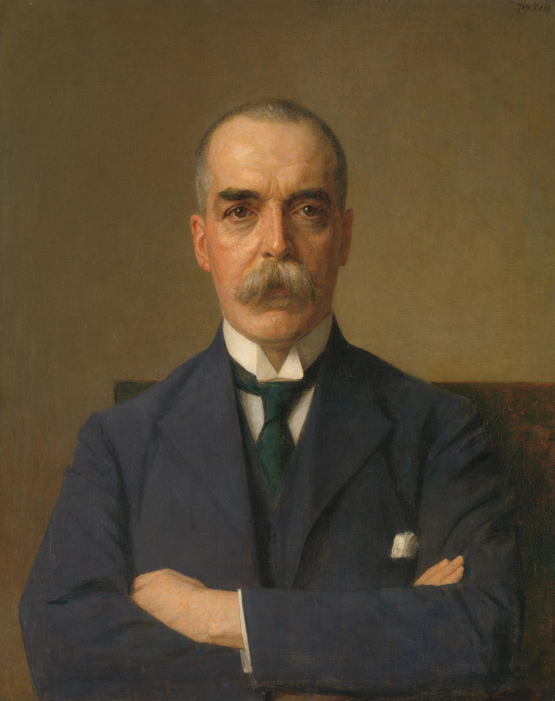 Portret van Isaac de Bruijn (1872-1953) – Jan Veth Vintage Portrait Art Print | Wall Art Poster