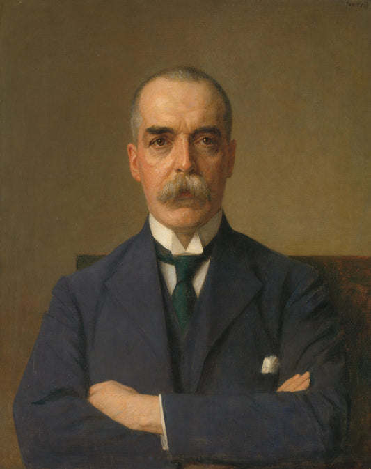 Portret van Isaac de Bruijn (1872-1953) – Jan Veth Vintage Portrait Art Print | Wall Art Poster