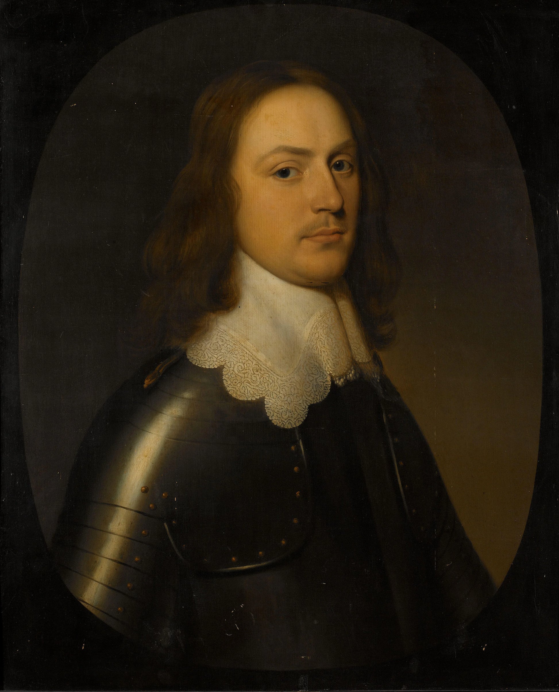 Portrait of an Officer – Gerard van Honthorst (eigenhandig gesigneerd) Vintage Portrait Art Print | Wall Art Poster