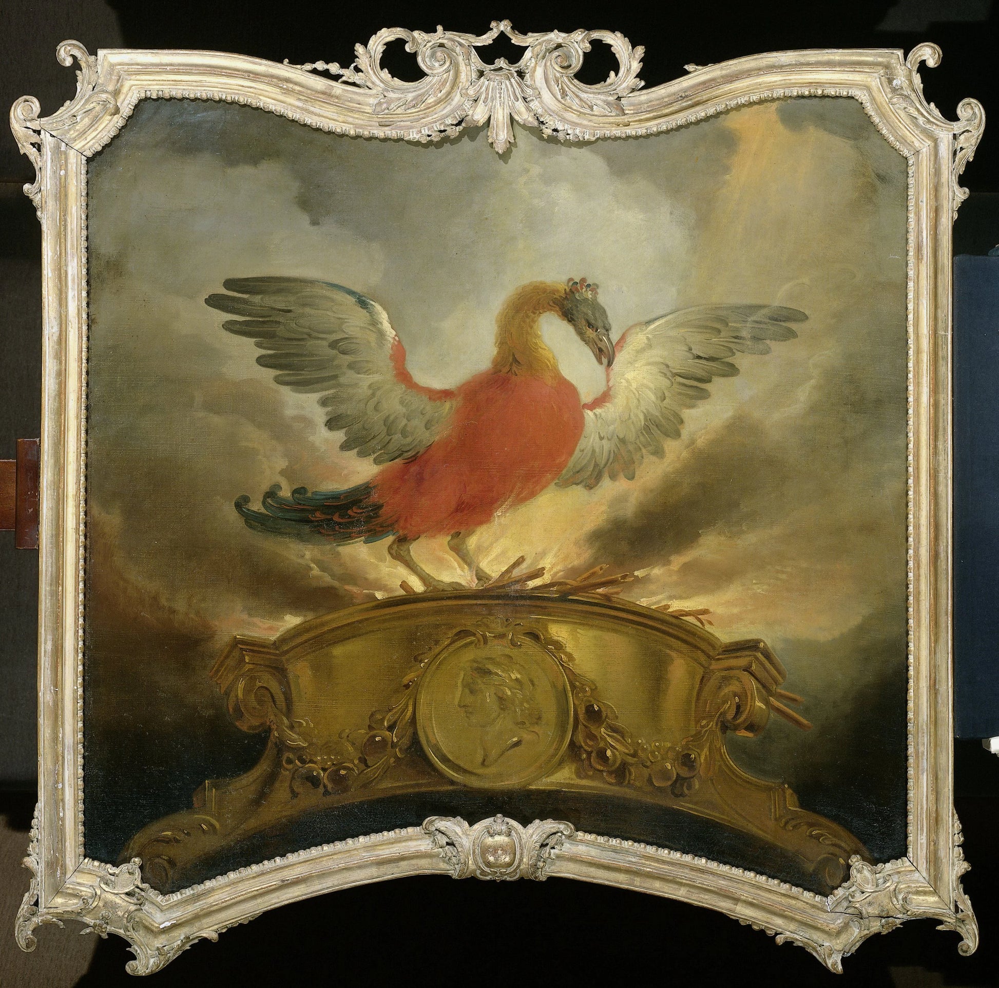 The Phoenix – Cornelis Troost Vintage Animal Study Art Print | Wall Art Poster