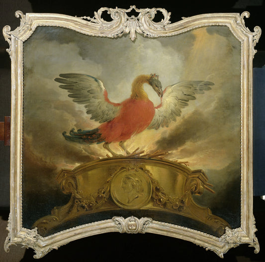 The Phoenix – Cornelis Troost Vintage Animal Study Art Print | Wall Art Poster