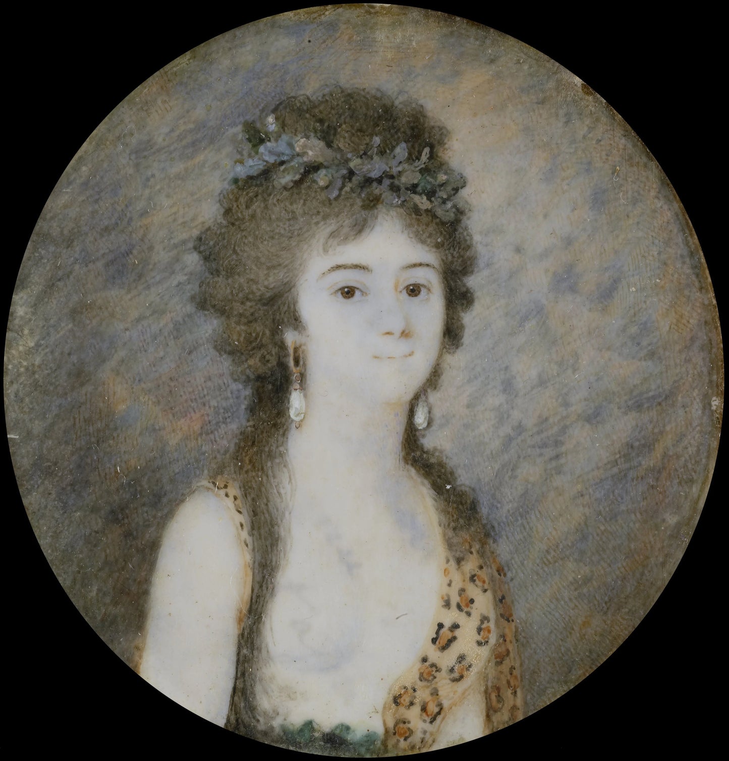 Portret van een jonge vrouw – anonymous Vintage Portrait Art Print | Wall Art Poster