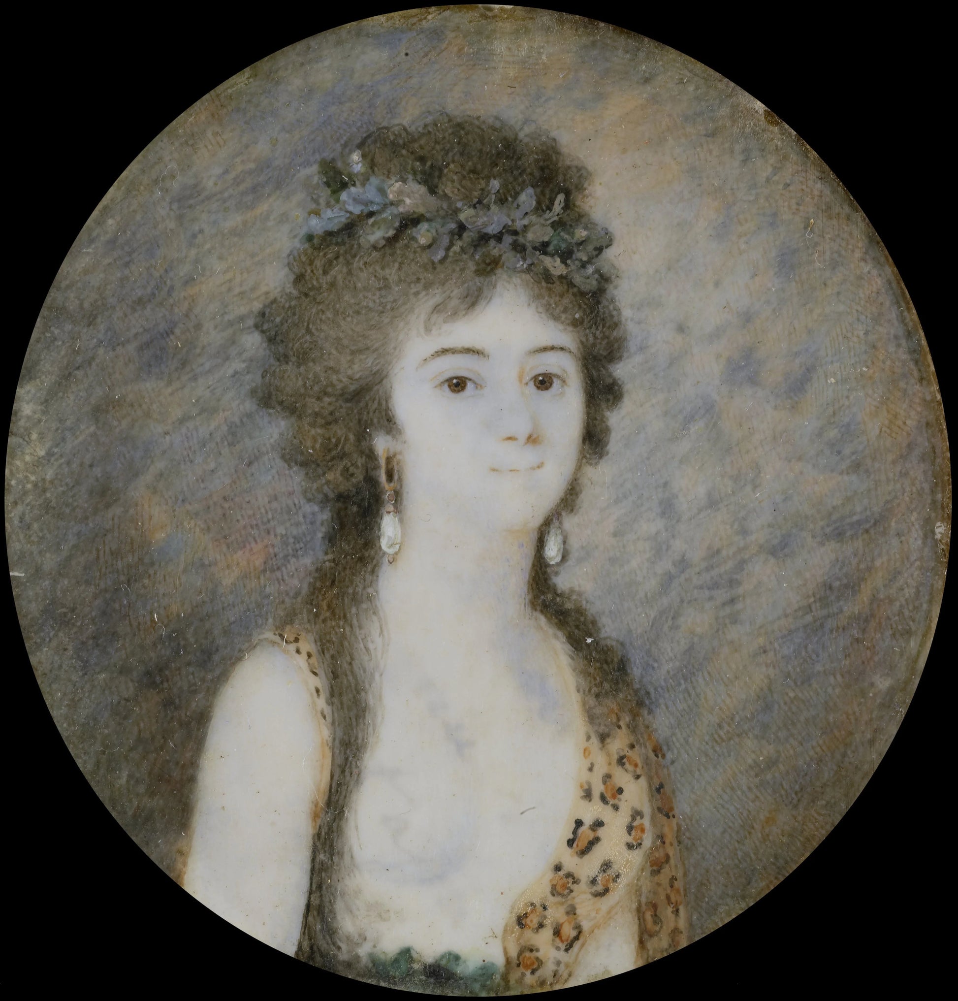 Portret van een jonge vrouw – anonymous Vintage Portrait Art Print | Wall Art Poster