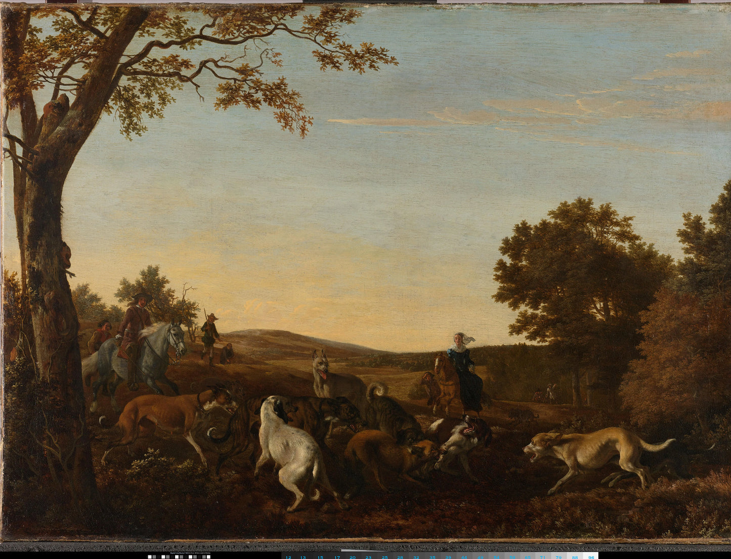 The Fox Hunt – Ludolf de Jongh Vintage Landscape Art Print | Wall Art Poster
