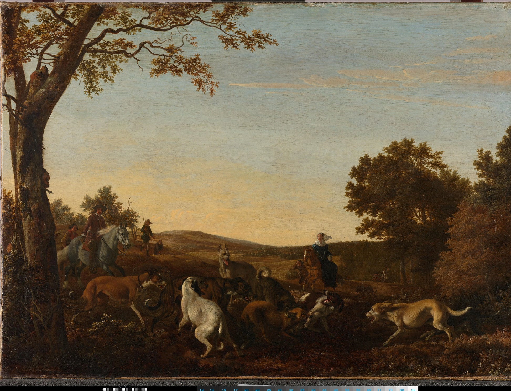 The Fox Hunt – Ludolf de Jongh Vintage Landscape Art Print | Wall Art Poster