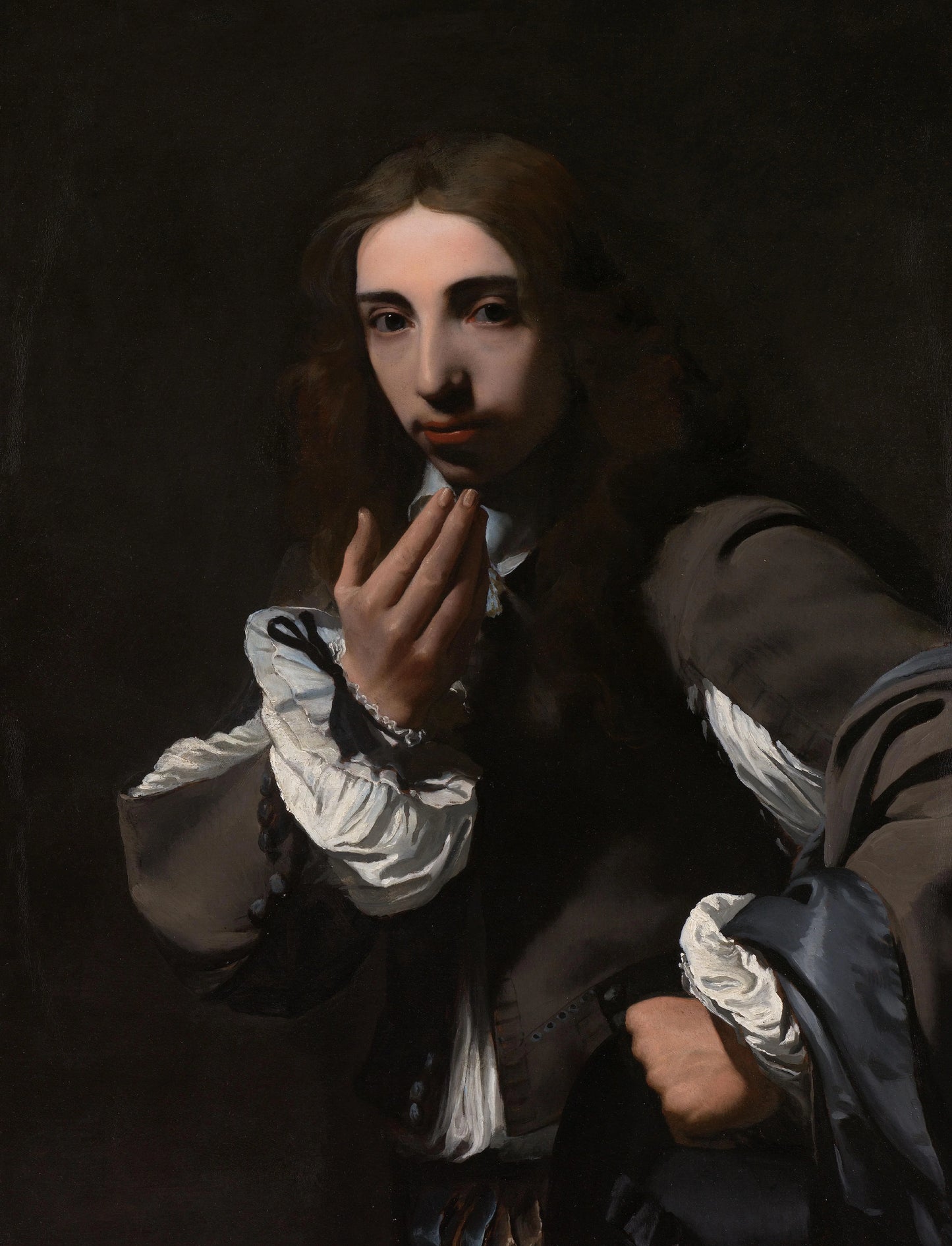 Portrait of Joseph Deutz – Michael Sweerts Vintage Portrait Art Print | Wall Art Poster