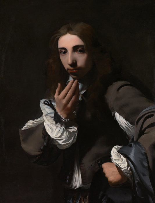 Portrait of Joseph Deutz – Michael Sweerts Vintage Portrait Art Print | Wall Art Poster