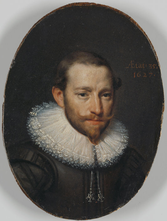 Portrait of a man – anonymous Vintage Portrait Art Print | Wall Art Poster